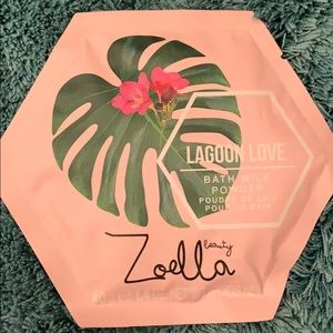 Zoella bath milk powder